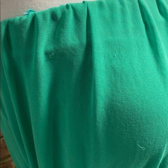 Arden B. Strapless Belted mini/maxi Green Size L - Picture 6 of 9